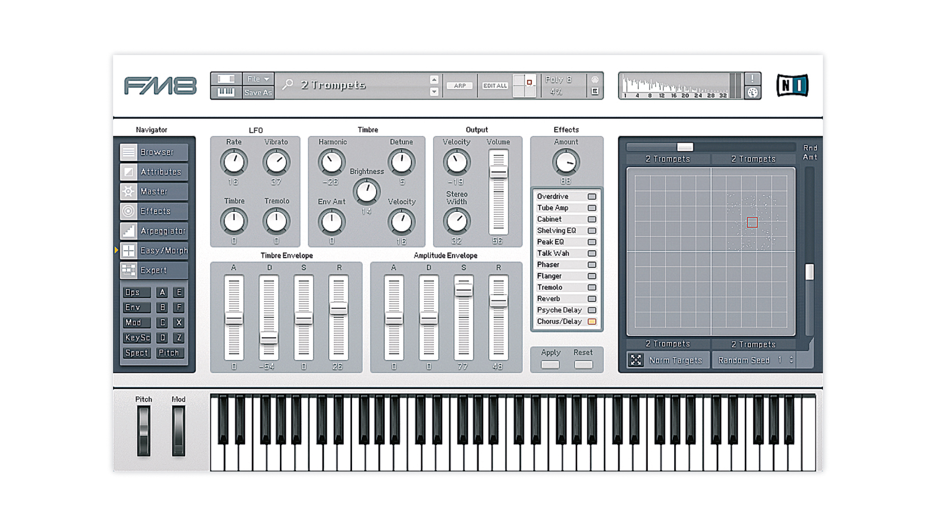 Komplete Kontrol FM8 sintetizzatore FM digitale