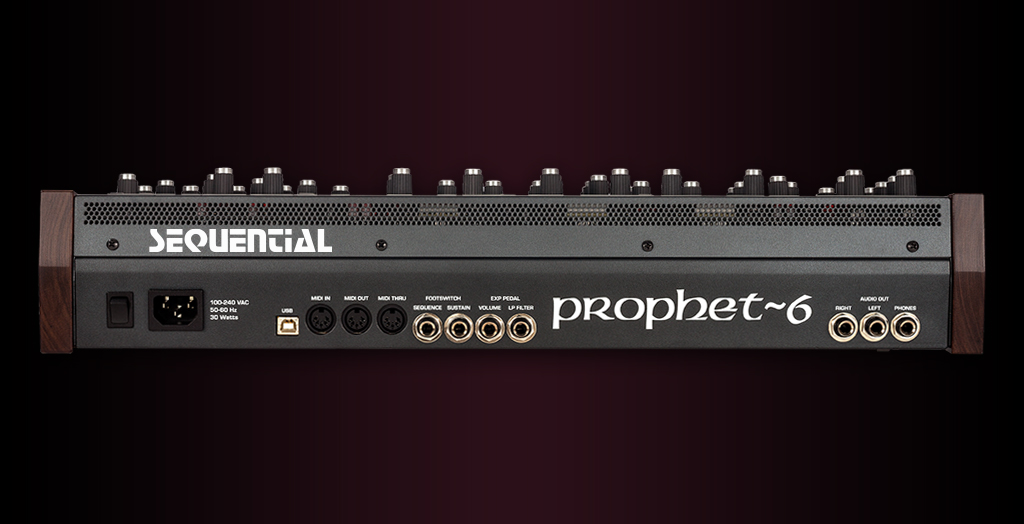 Sequential Prophet-6 Desktop Synth Modulo Analogico