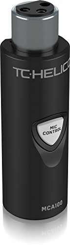 TC Helicon MCA100 adattatore XLR Mic Control con LED