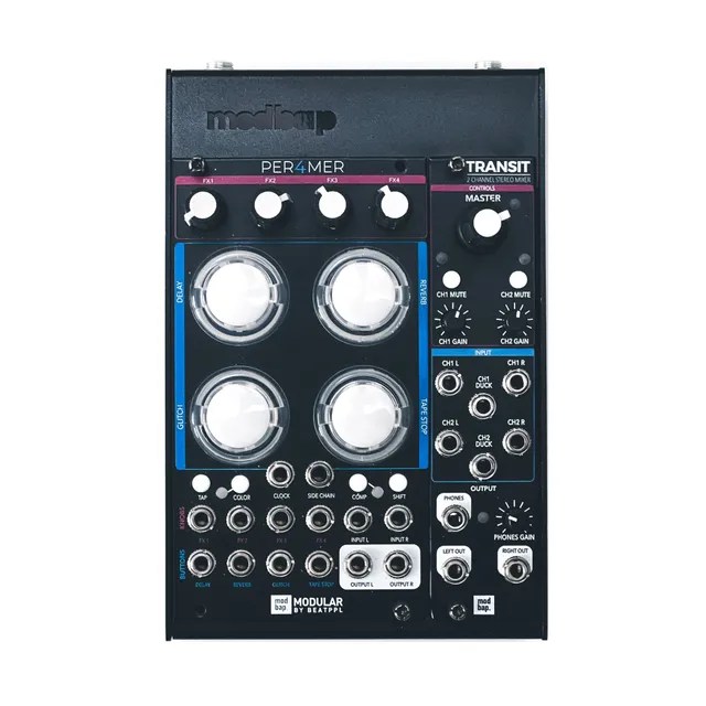 Modbap Modular Per4mer Mini-System effetti live 20HP