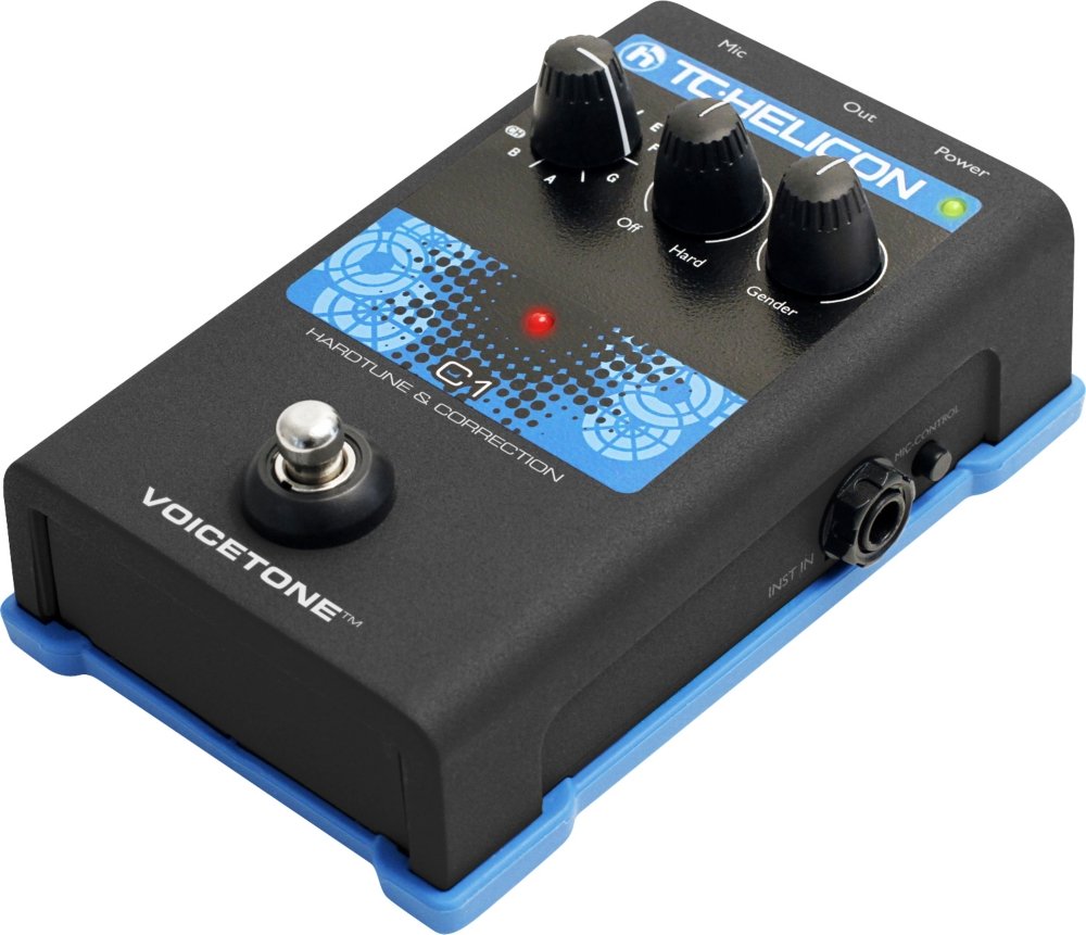 TC Helicon VoiceTone C1 pedale voce HardTune