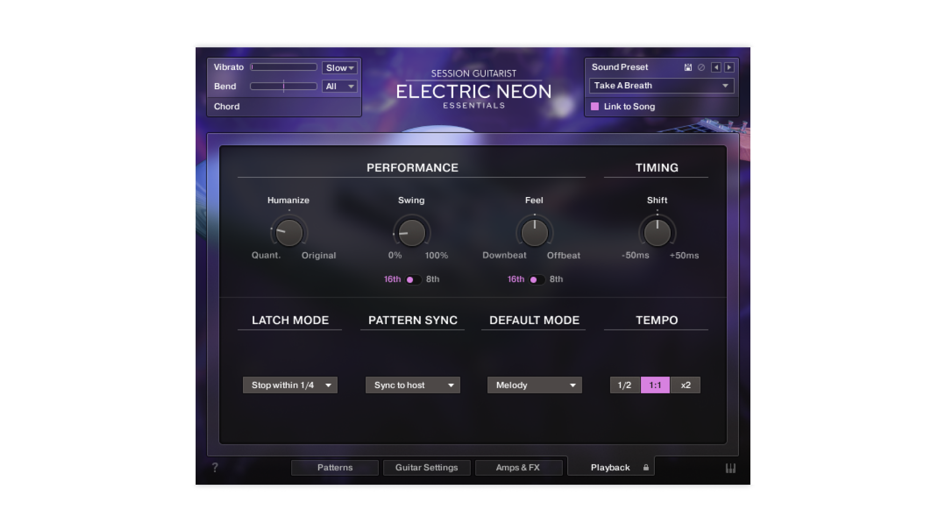 Native Instruments Session Guitarist Electric Neon Essentials chitarra