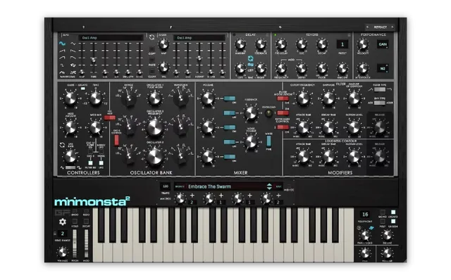 GForce Minimonsta2 sintetizzatore plugin analogico