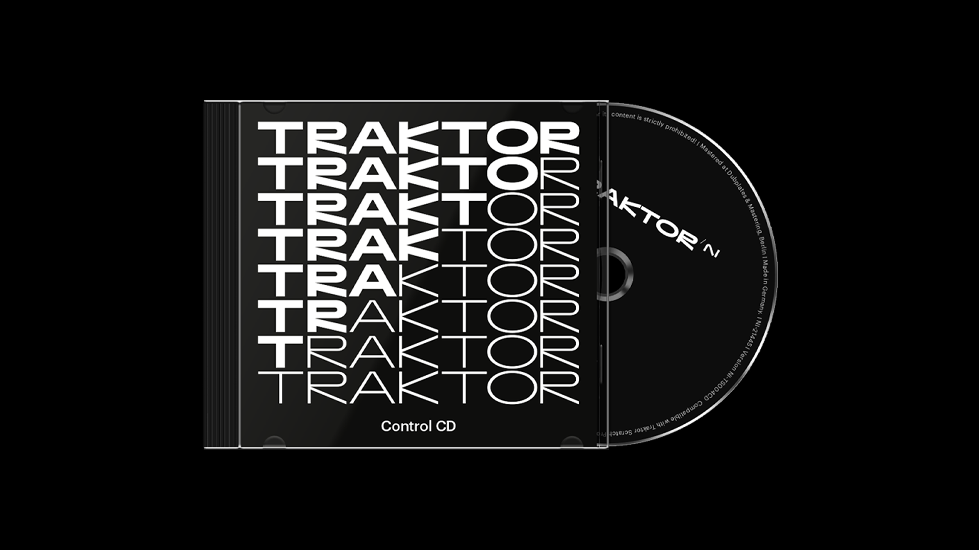 Komplete Kontrol Traktor Scratch Control Discs MK2 cd timecode