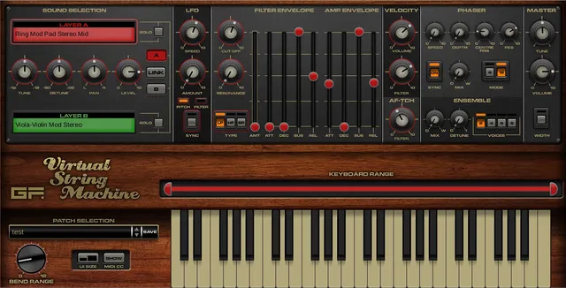 GForce VSM Virtual String Machine Legacy plugin archi