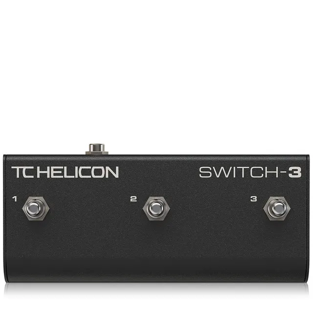 TC Helicon Switch-3 pedale footswitch 3 interruttori