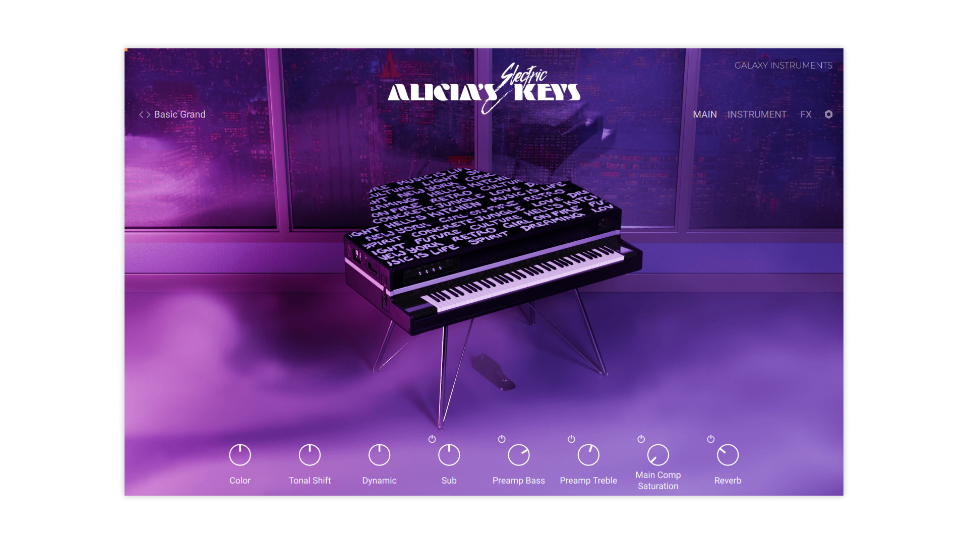 Komplete Kontrol Alicia Keys Bundle piano virtuale