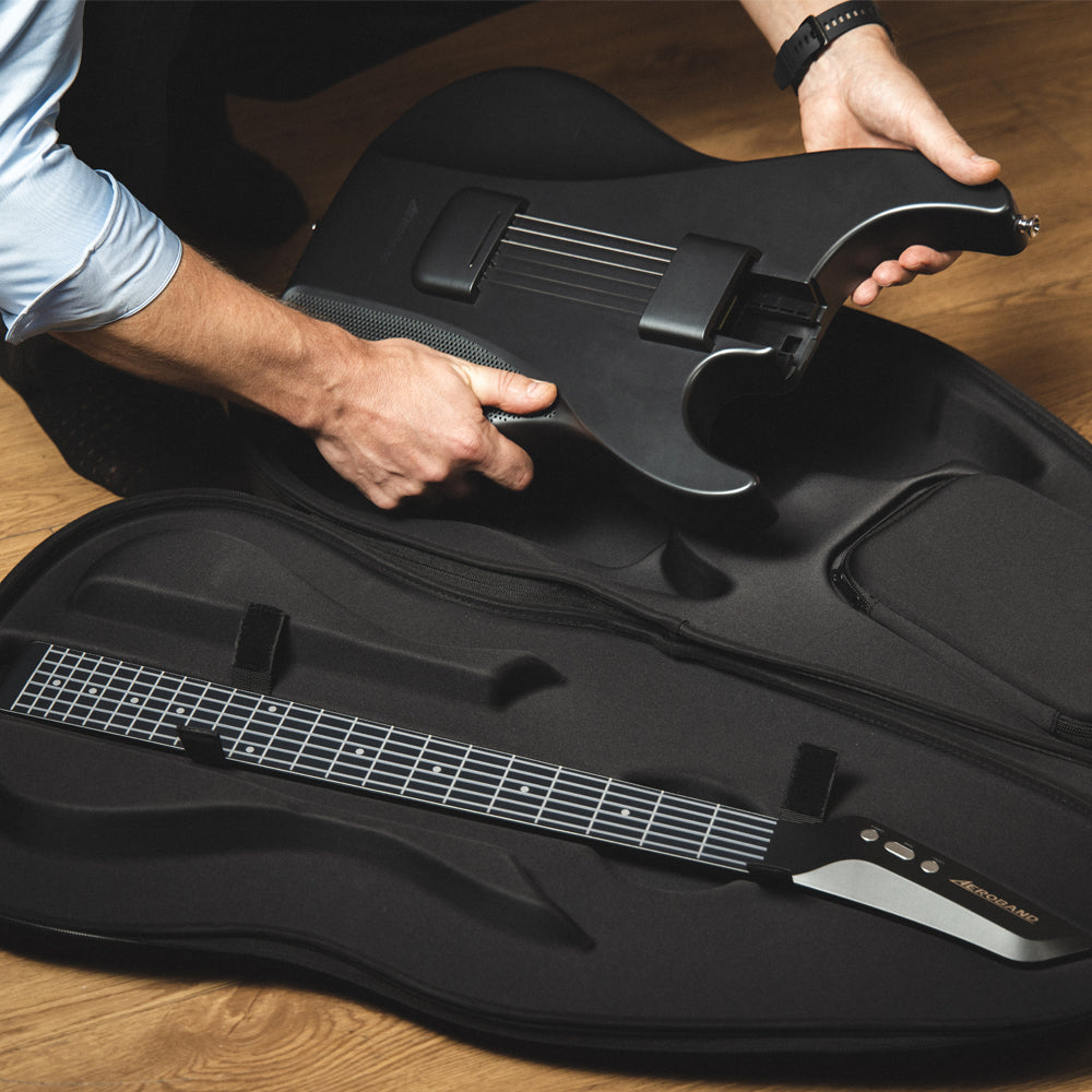 Aeroband borsa chitarra custodia compatta da trasporto