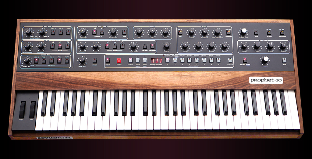 Sequential Prophet-10 sintetizzatore analogico 10 voci