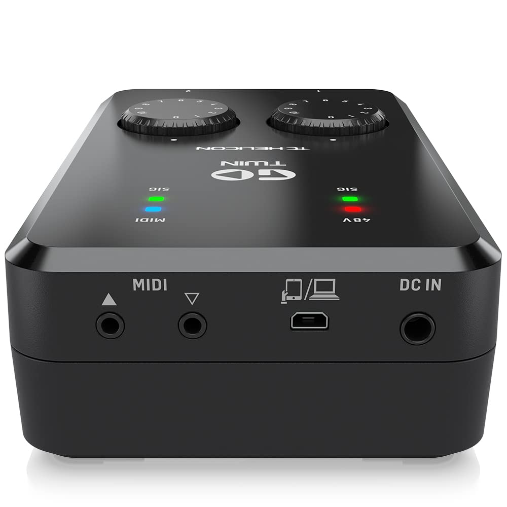 TC Helicon Go Twin interfaccia audio mobile 2 canali