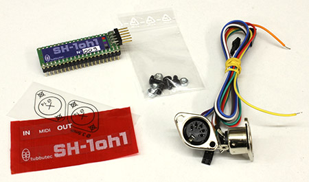 Tubbutec SH-1oh1 kit MIDI per SH-101