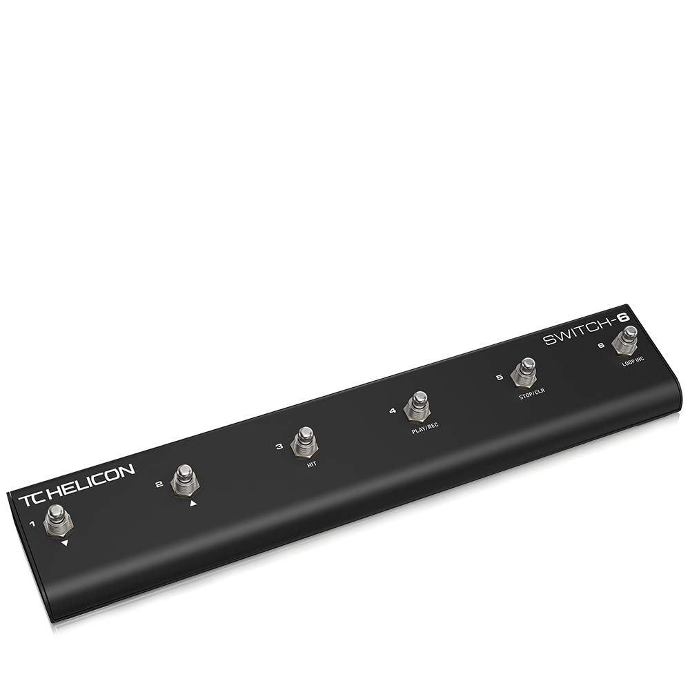 TC Helicon Switch-6 footswitch 6 interruttori con cavo TRS