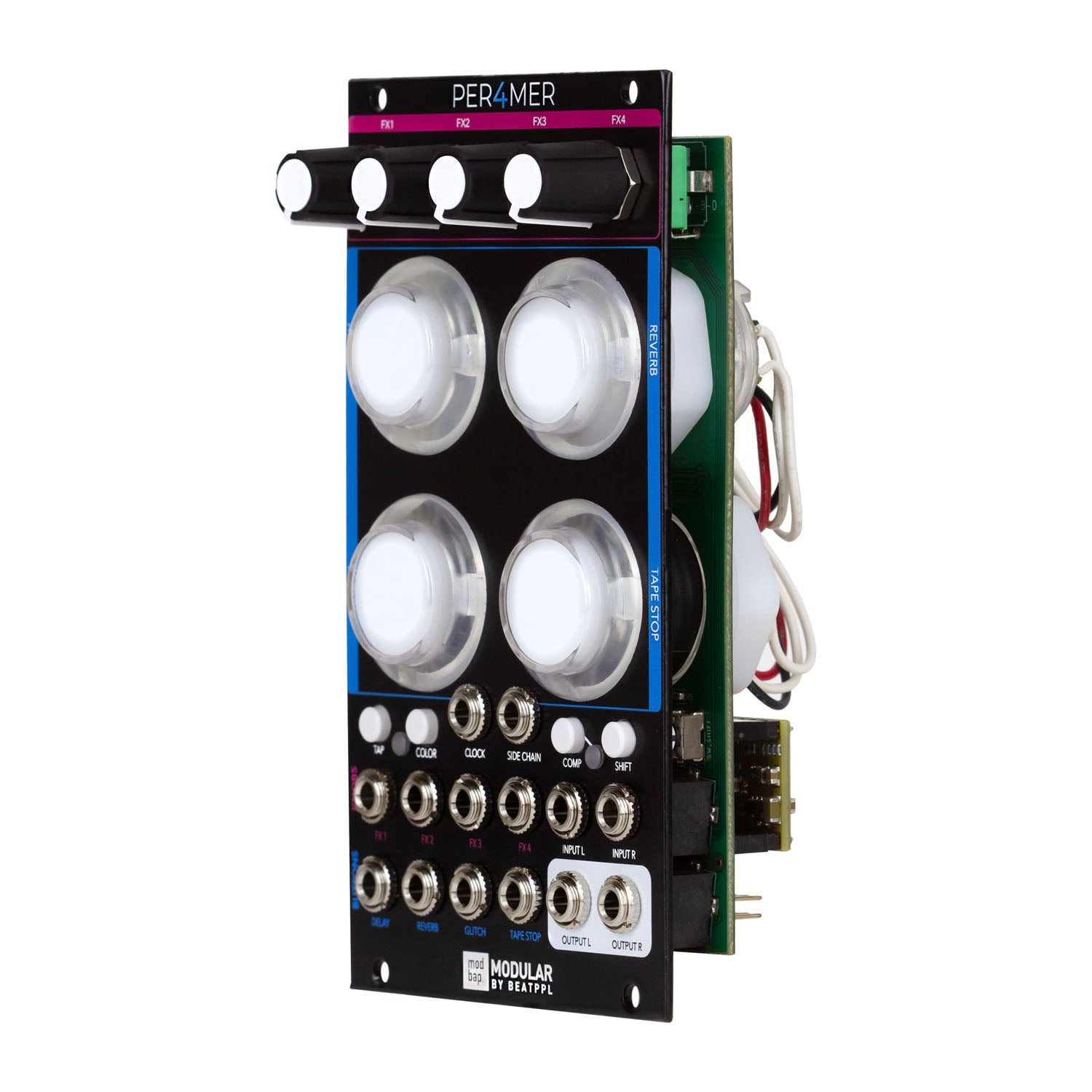 Modbap Modular Per4mer modulo effetti performance 14HP